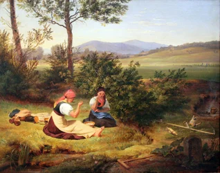 Mittagsrast (Salzburger Landschaft)